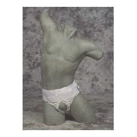 Sportaid, Hernia Truss Double, White, Measure Waist 35 Inches-41 Inches For Men, Medium - 1 Ea